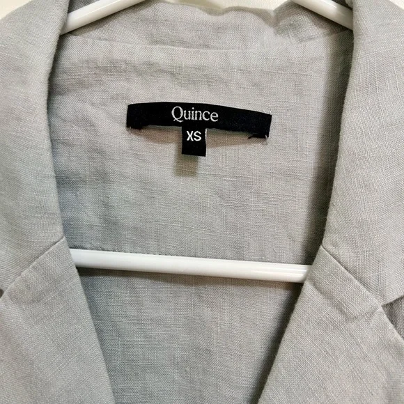 Quince Button Down Linen Shirt - Picture 3 of 9